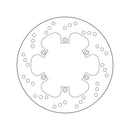Bmw F 650 Gs Tw [BREMBO] - Serie Oro rund starr Bremsscheibe-2