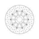 Bmw K 100 Rt [BREMBO] - Serie Oro rund stel bromsskiva-2