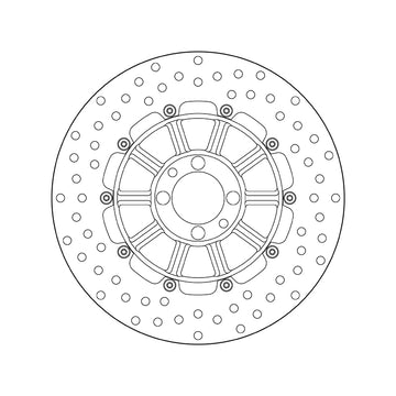 Bmw K 100 Rt [BREMBO] - Serie Oro rund stel bromsskiva - 0