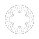Yamaha Fz 6 [BREMBO] - Serie Oro rund starr Bremsscheibe