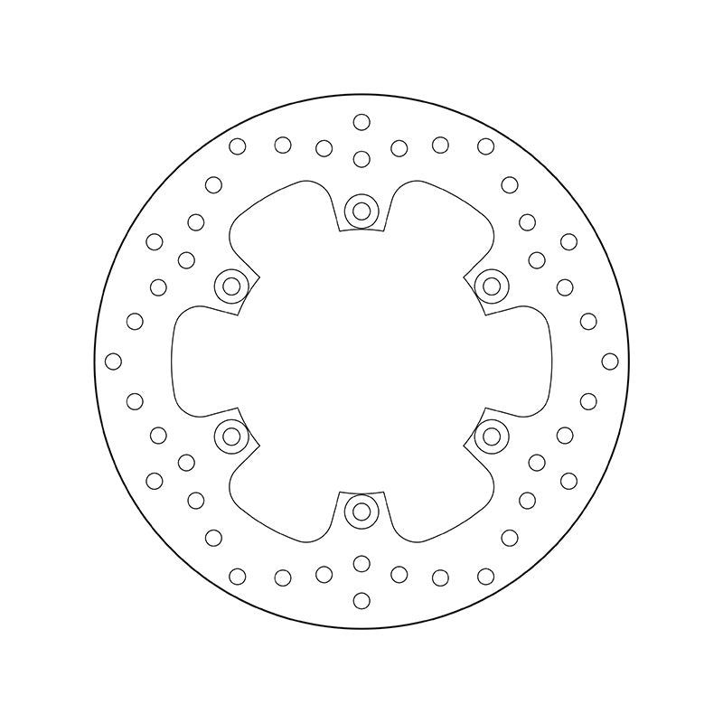 Yamaha Fzr 1000 [BREMBO] - Serie Oro rund starr Bremsscheibe