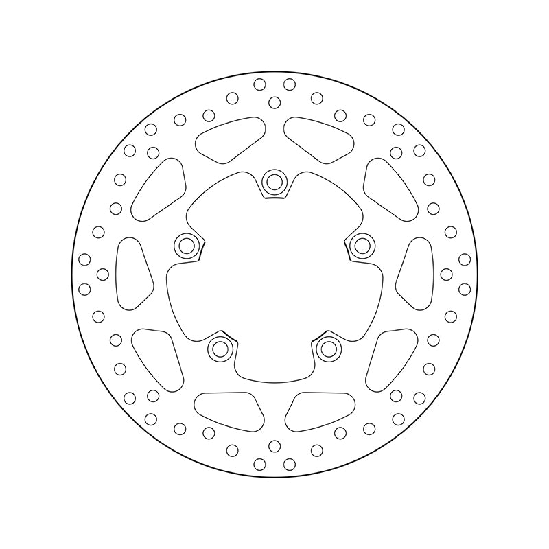 Triumph Tiger 1200 Explorer [BREMBO] - Series Oro rund styv bromsskiva