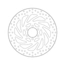 Ktm Duke 125 [BREMBO] - Serie Oro rund stel bromsskiva