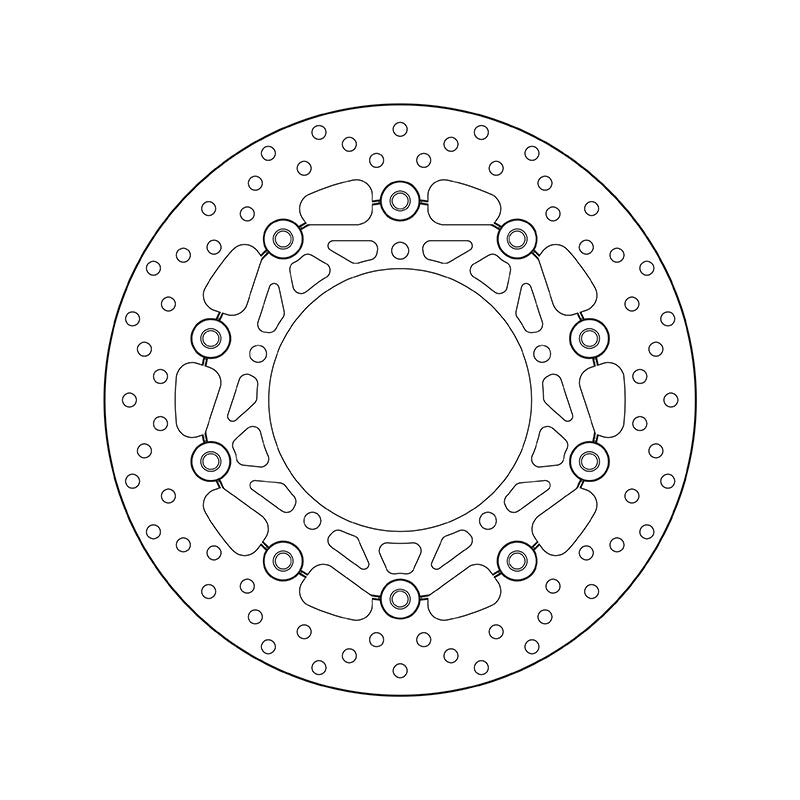 Yamaha Sp [BREMBO] - Serie Oro rund schwimmend Bremsscheibe