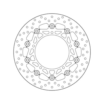 Yamaha Tracer 7 700 [BREMBO] - Serie Oro rund flytande bromsskiva