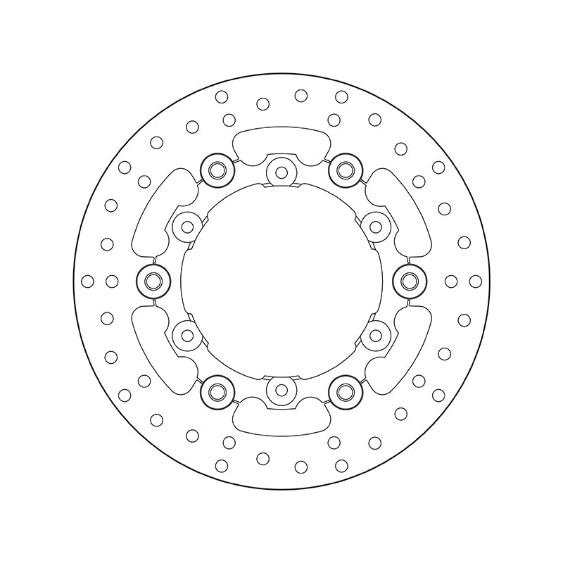 Husqvarna 701 Supermoto [BREMBO] - Serie Oro rund schwimmend Bremsscheiben - paarweise