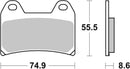 Suzuki Gsx 1200 [BREMBO] - Competition Carbon Keramik Bremsbeläge - 07BB19RC