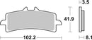 Honda Cbr 1000 Rr-R Fireblade Sp [BREMBO] - Street Sintermetall Bremsbeläge - 07BB37LA-1