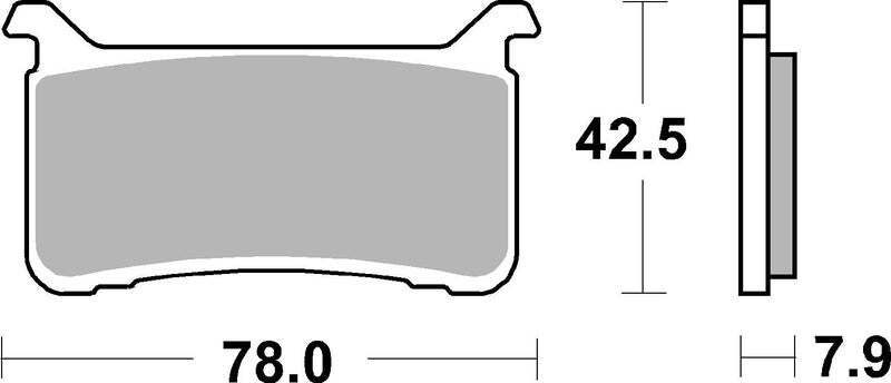 Honda Cmx 1100 Rebel [BREMBO] - Competition Carbon Keramik Bremsbeläge - 07HO63RC