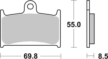 Triumph Tiger Explorer 1200 [BREMBO] - Competition Carbon Keramik Bremsbeläge - 07SU14RC