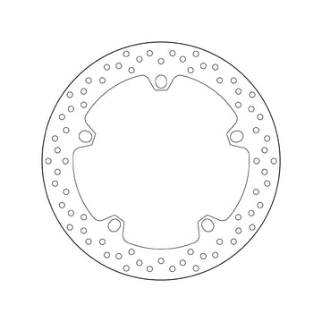 Bmw R 1150 Gs Adventure [BREMBO] - Series Oro rund styv bromsskiva - 0
