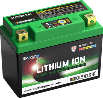 Kawasaki Kmx 125 Mx 125 B [SKYRICH] - Litiumjonbatteri - LIB5L