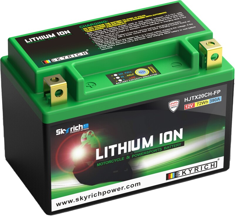 Kawasaki Vn 1600 Classic [SKYRICH] - Lithium-Ionen-Batterie - LTX20CH