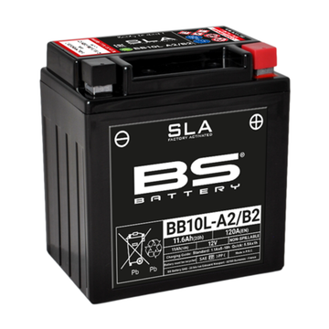 Yamaha Xv 125 [BS BATTERI] - SLA Underhållsfritt batteri fabriksaktiverad - BB10L-A2/B2