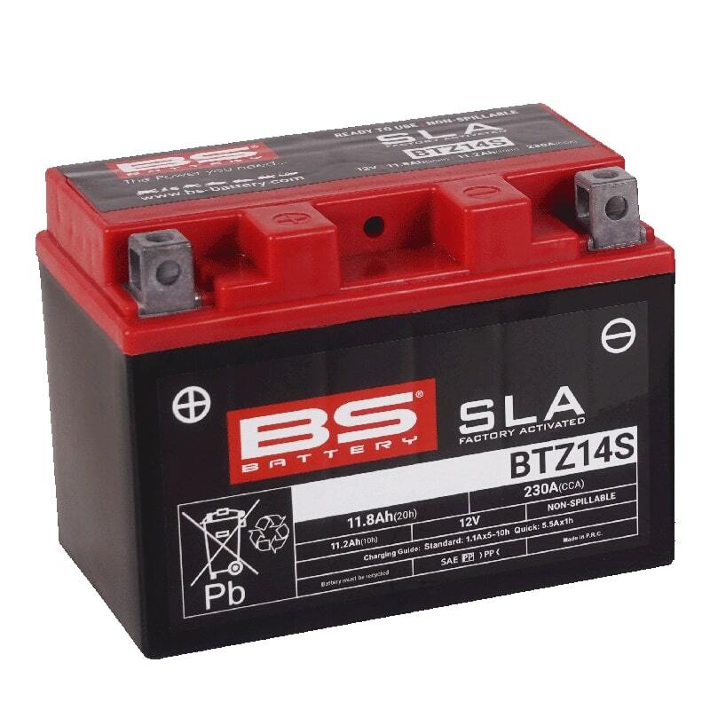 Honda Vfr 1200 X Crosstour [BS BATTERY] - SLA Wartungsfreie Batterie Werkseitig aktiviert - BTZ14S