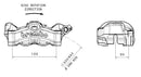 Honda Cb 1000 [BREMBO] - Stylema Bremssattel vorne links schwarz-2
