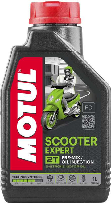 Motorolja 2t för skoter, 1 liter [Motul]