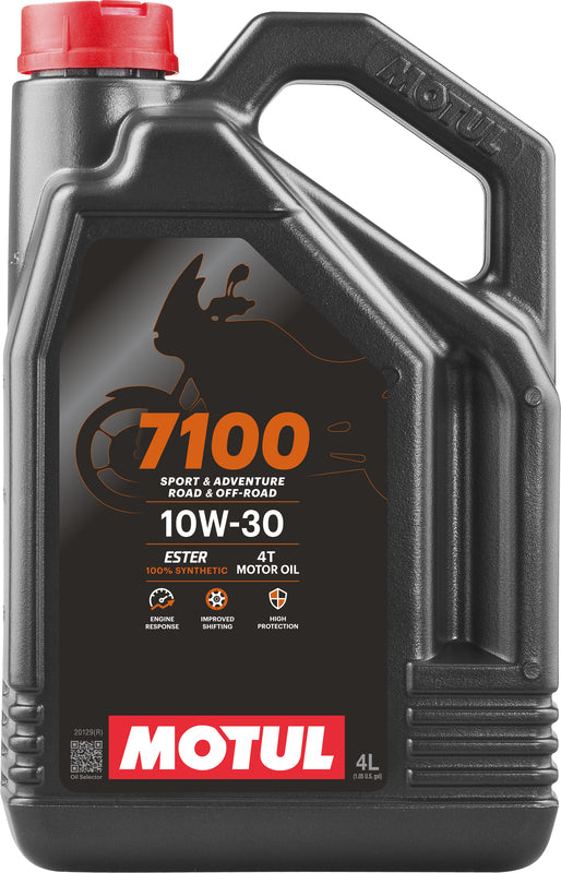 Motorolja 10W30 4T 4L för motorcyklar [Motul]