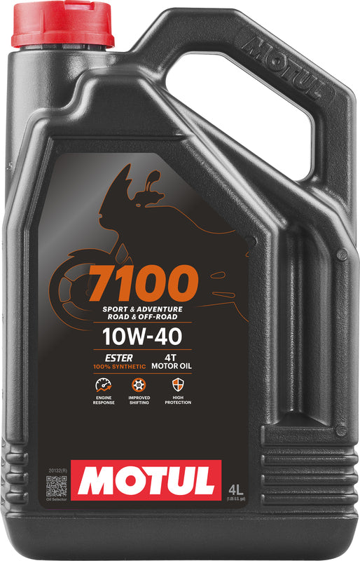Motorolja 10W40 4L för 4-takts motorcyklar [Motul]