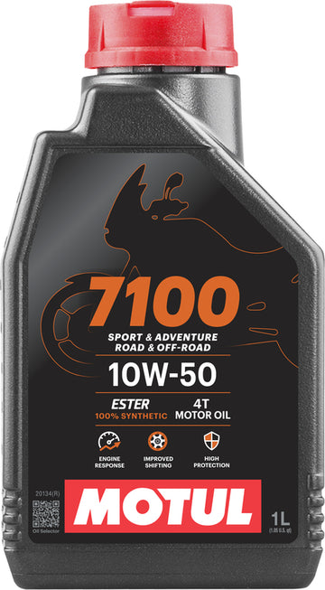 Engine oil 10W50 4T 1 liter for motorcycles [Motul]
