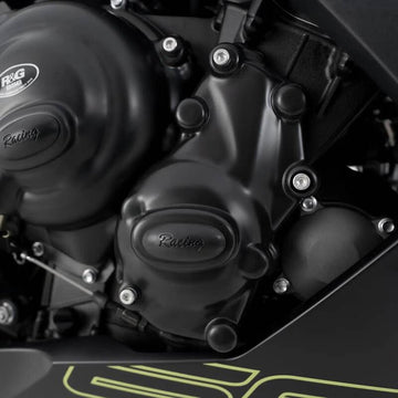 Triumph TIGER SPORT 660 [2022-2025] - Race Series Rechte Rechter Kurbelgehäusedeckelschutz (Zündung) - Schwarz Triumph Trident 660