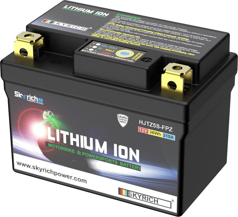 Honda Msx 125 [SKYRICH] - Litiumjonbatteri HJTZ5S-FPZ