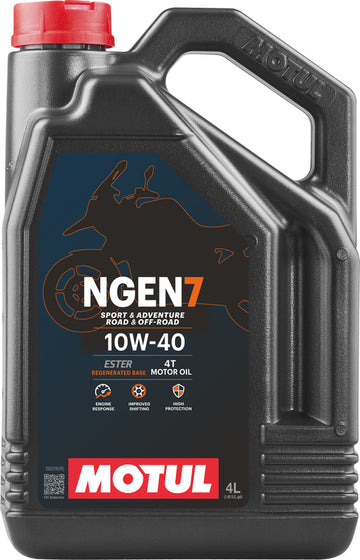 Motor oil 10W-40 4T 4L for motorcycles [Motul]