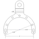 Bmw K 1200 [RAM] - MOUNTS X-Grip® Kurzarm-Telefonhalterung mit großem Tankfuß - große Telefone-3