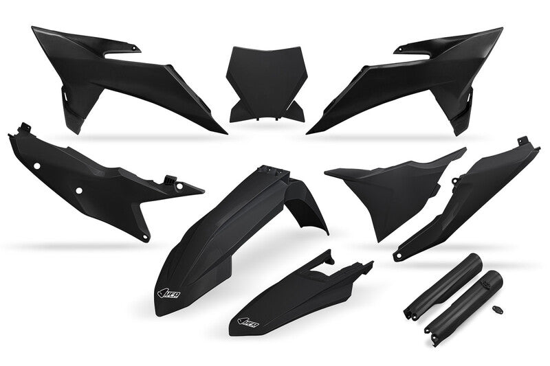 Ktm Sx 250 [UFO] - Standard Kunstoff-Kit ohne Gabelschützer - Schwarz