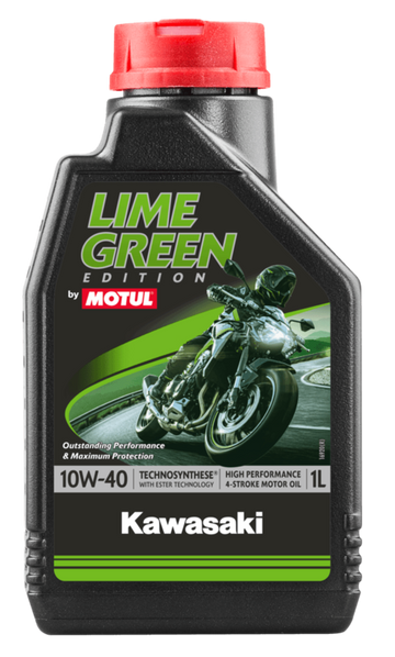 Motorolja 10W40 4L till Kawasaki 4T - MOTUL