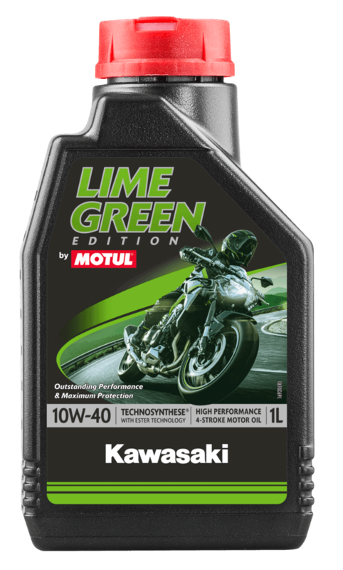 Motorolja 10W40 4L till Kawasaki 4T - MOTUL