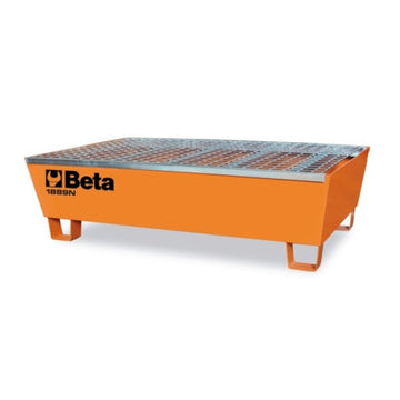 BETA fatbas (transportabelt) stål för lagring av 2 fat (200 l vardera)