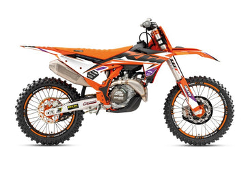 Ktm Sx 250 [BLACKBIRD] - Dream Graphic 5 Deco Kit - Chrome EFX-version