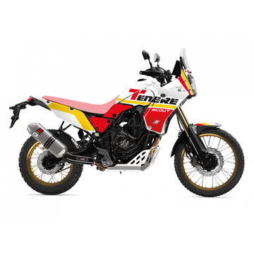 Yamaha Tenere 700 World Raid [BLACKBIRD] - Rally Ride Graphics Kit – Röd