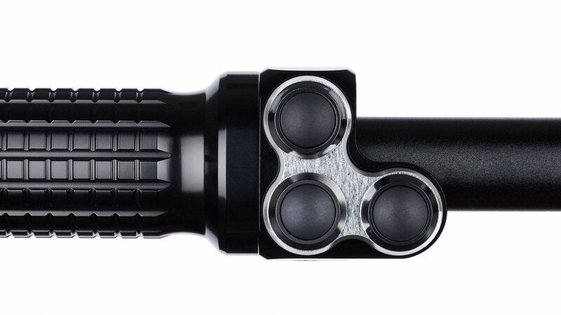Motorrad Tasterarmatur mo.switch basic, 3 Taster Schwarz/Silber [MOTOGADGET]
