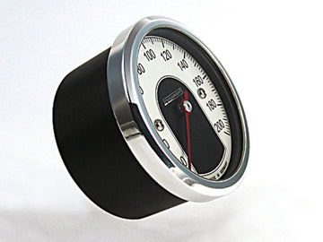 Analogous Tacho Motoscope Tiny, polished for motorcycles [MotoGadget] - 0