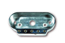 Motorrad Kombi-Instrumentenhalter mit LED, Silber [MOTOGADGET]-1