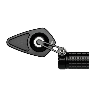 Mo.View Blade Flip Motorradspiegel, Raute, Schwarz [MOTOGADGET] - 0