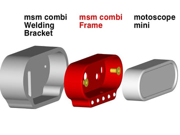 Motorrad Einschweißbecher VA für msm combi Instrumente [MOTOGADGET] - 0
