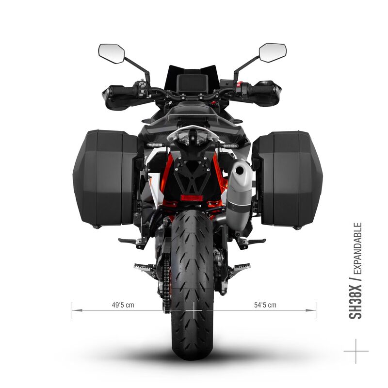 Ktm Adventure 890 [SHAD] - 3P fästsystem (sida)