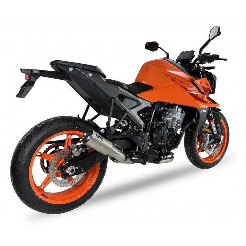 Ktm Duke 990 [IXIL] - RC ljuddämpare rostfritt stål / ändlock kol