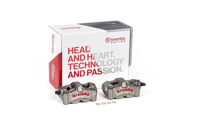 Aprilia Rs 660 [BREMBO RACING] - M5 Paar Radial-Bremssattel vorne 4 Kolben Ø3mm