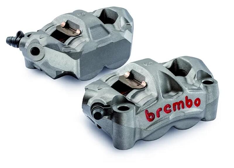 Hypermotard 1100 [BREMBO RACING] - M5 Paar Radial-Bremssattel vorne 4 Kolben Ø3mm