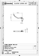 Yamaha Yzf R6 [BREMBO RACING] - UPGRADE RCS Style Kupplungshebel