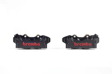 Aprilia Tuono V4 R [BREMBO RACING] - UPPGRADERA GP4-RB 4-kolvs bromsok (par) fram, Ø 30/34 mm - 0