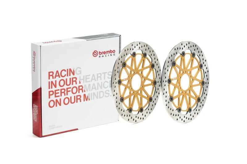 Aprilia Rsv 1000 Rp Mille [BREMBO RACING] - UPGRADE Supersport rund schwimmend Bremsscheiben - paarweise