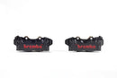 Triumph Daytona 675 [BREMBO RACING] - UPGRADE GP4-RB 4-Kolben-Bremssättel (Paar) vorne, Ø 30/34 mm