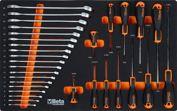 BETA WORKER Sortiment av 189 verktyg