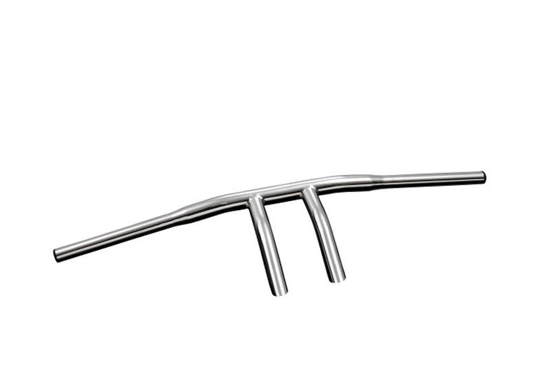 Kawasaki Vn 900 Cla [HIGHWAY HAWK] - Wishbone Lenker, 1 Zoll (25.4 mm), 800 mm breit 200 mm hoch 90 mm Klemmung, chrom