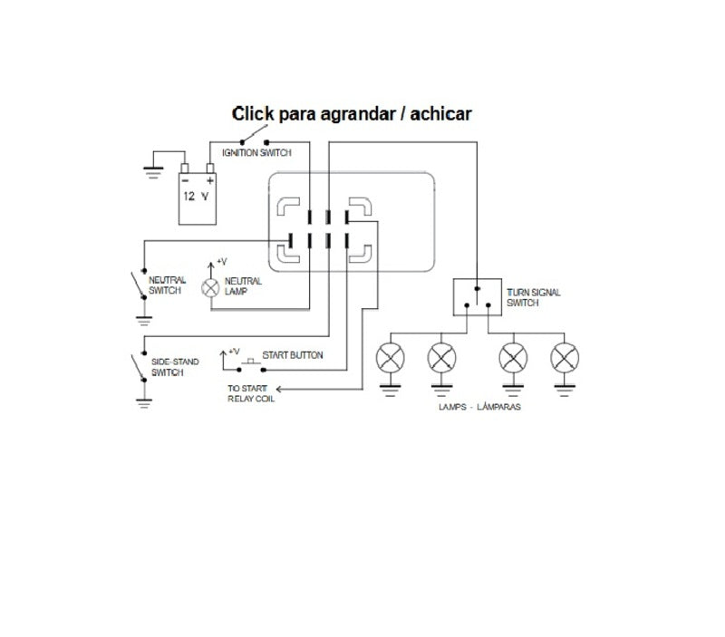 Suzuki Dl 1000 [TECNIUM] - by DZE Blinkrelais (2+2) X 21W / LED